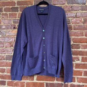 Brooks Brothers Merino Wool Cardigan